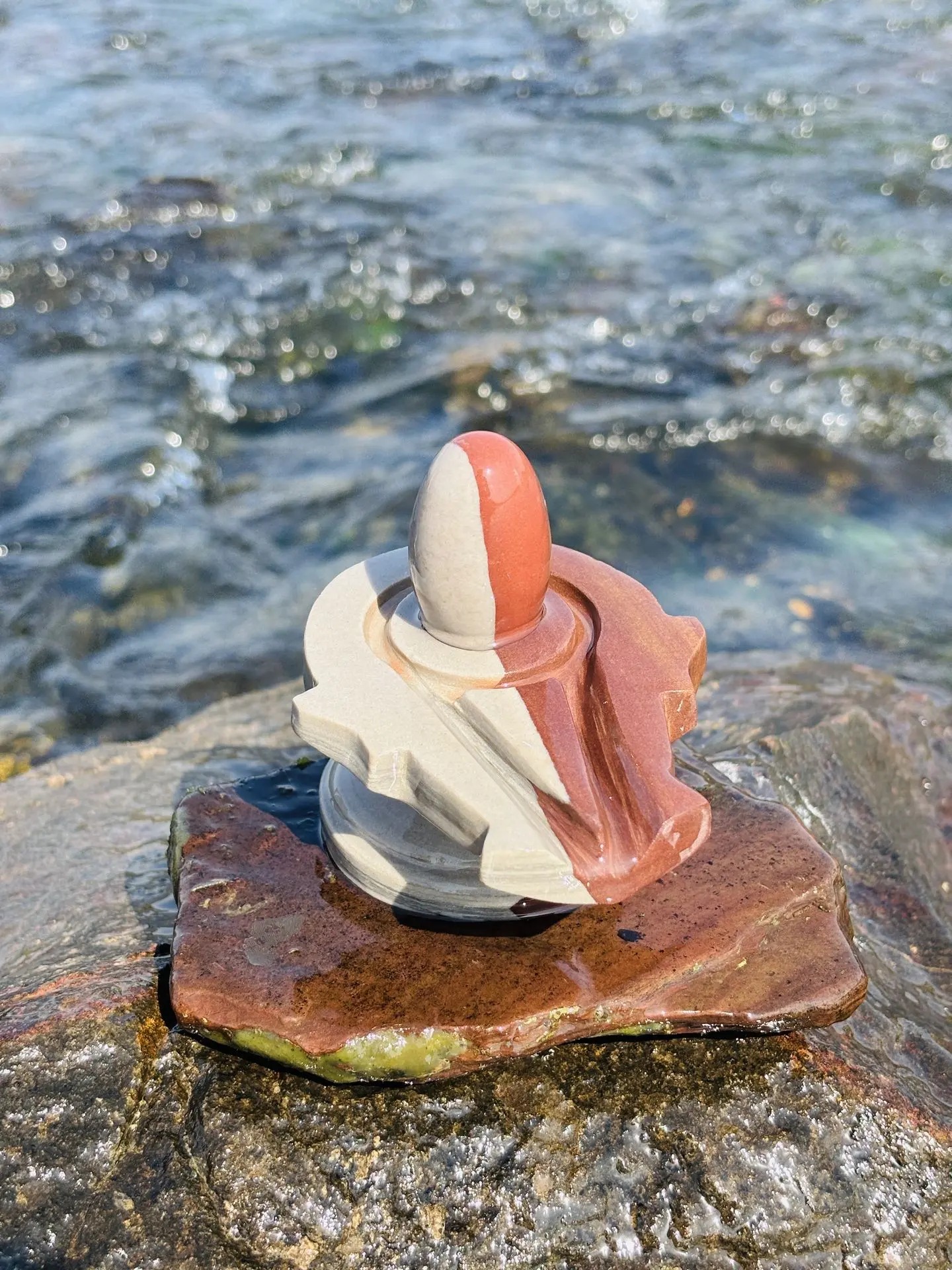 Sacred Shivling at Omkareshwar Jyotirlinga
